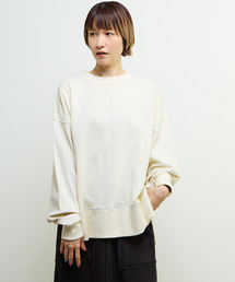 SOFFITTO | 【nota della mano sinistra(ノータ デラ マノ シニストラ)】袖切替デザインスウェット(スウェット)