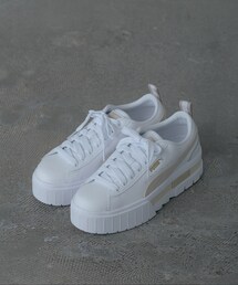 【PUMA】ウィメンズ メイズ レザー スニーカー