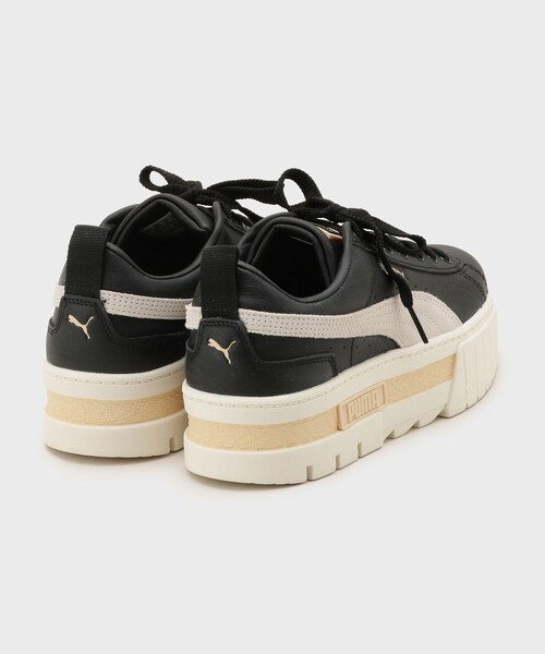 PUMA(プーマ)の「【PUMA】ウィメンズ メイズ レザー スニーカー(スニーカー・レディース・ブラック/ホワイト・45/35)」の7枚目の写真