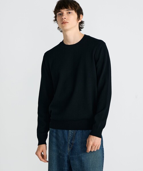 EDITION(エディション)の「カプリ クルーネックプルオーバー(ニット/セーター・メンズ・ブラック/ブラウン/グレー・L/M/S)」の5枚目の写真