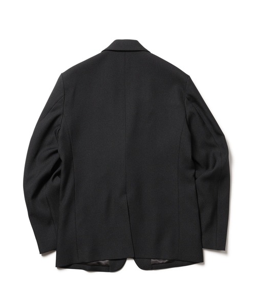 MR.OLIVE（ミスターオリーブ）の「【MR.OLIVE/ミスターオリーブ】RETORO POLYESTER TWILL /MINIMUM JACKET（テーラードジャケット・メンズ・ブラック/ダークグレー・S/M）」の4枚目の写真