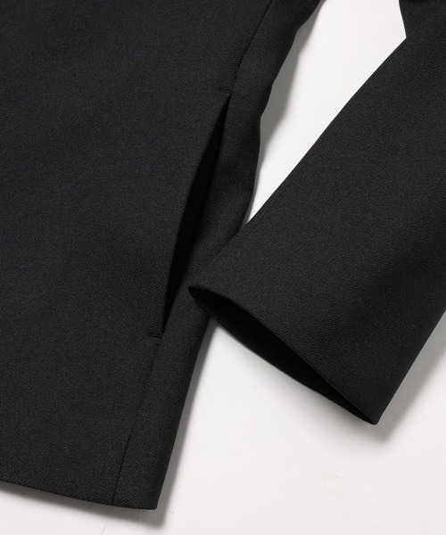 MR.OLIVE（ミスターオリーブ）の「【MR.OLIVE/ミスターオリーブ】RETORO POLYESTER TWILL /MINIMUM JACKET（テーラードジャケット・メンズ・ブラック/ダークグレー・S/M）」の7枚目の写真