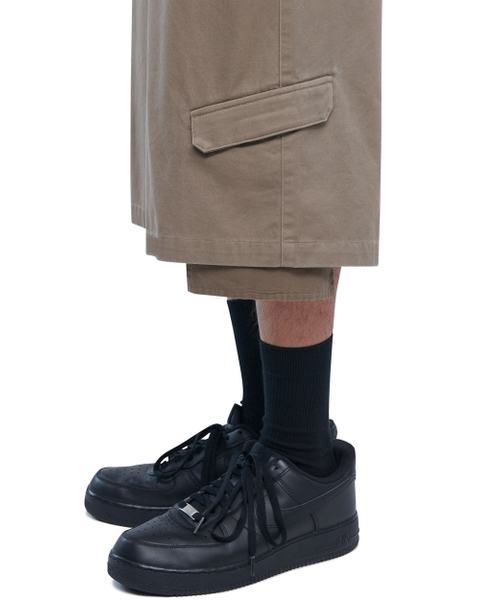 NOMANUAL（NOMANUAL）の「T.Q PANTS - ASH BROWN（その他パンツ・レディース・その他・SMALL/MEDIUM/LARGE）」の5枚目の写真