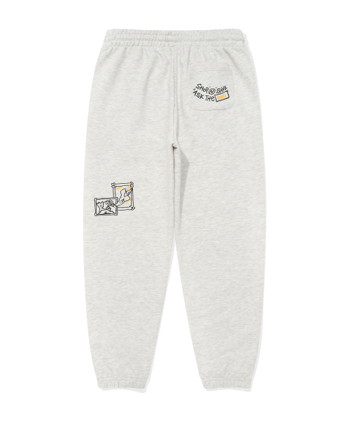 Wacky WiLLy(ワッキーウィリー)の「グラフィックスウェットパンツオートミール(スウェットパンツ・レディース・その他・LARGE/X-LARGE/SMALL/MEDIUM)」の3枚目の写真