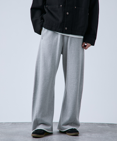 B.C STOCK（ベーセーストック）の「《追加》3D BAGGY スウェットパンツ（スウェットパンツ・メンズ・アイボリー/グレー/ベージュ/ブラック・MEDIUM/LARGE）」の10枚目の写真