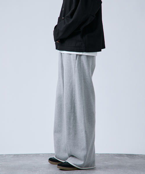 B.C STOCK（ベーセーストック）の「《追加》3D BAGGY スウェットパンツ（スウェットパンツ・メンズ・アイボリー/グレー/ベージュ/ブラック・MEDIUM/LARGE）」の11枚目の写真