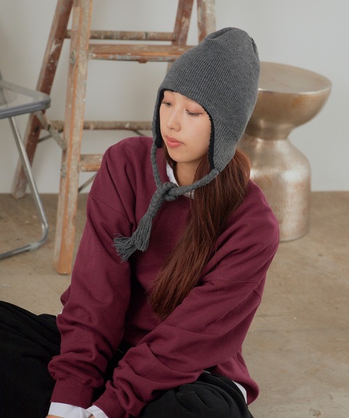 CASTANO/カスターノ KNIT GUIDE WATCH 2WAY ニットキャップ 裏地ボア