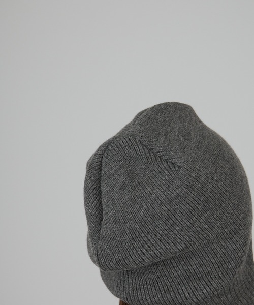 CASTANO(カスターノ)の「CASTANO/カスターノ KNIT GUIDE WATCH 2WAY ニットキャップ 裏地ボア(ニットキャップ/ビーニー・レディース・ダークグレー/ブラック・FREE)」の14枚目の写真