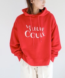 cepo（セポ）の「変形裏毛アニマルロゴサイドドロストパーカー（パーカー）」