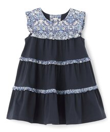 sense of wonder（センスオブワンダー）の「リバティフリルジャンパースカート（ワンピース）」