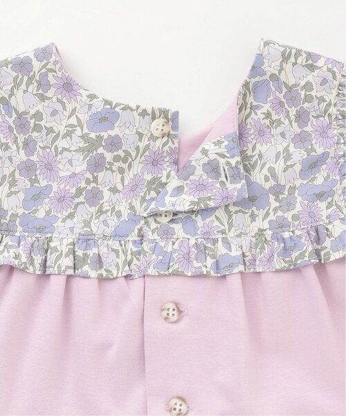 sense of wonder（センスオブワンダー）の「リバティフリルジャンパースカート（ワンピース・キッズ・ネイビー/レッド/ラベンダー・110cm/120cm/100cm/90cm）」の13枚目の写真