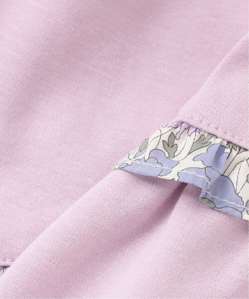 sense of wonder（センスオブワンダー）の「リバティフリルジャンパースカート（ワンピース・キッズ・ネイビー/レッド/ラベンダー・110cm/120cm/100cm/90cm）」の4枚目の写真