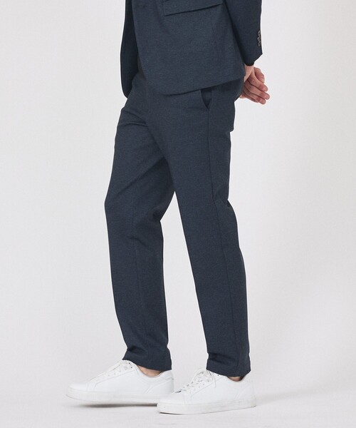 ABAHOUSE GRAY（アバハウスグレイ）の「【セットアップ対応】プレミアム ポンチスラックス（スラックス・メンズ・チャコールグレー/ブラウン/ネイビー・44/46/48/50）」の3枚目の写真