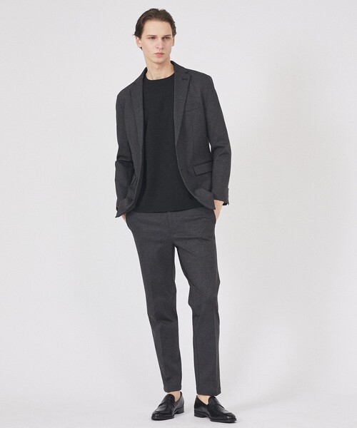 ABAHOUSE GRAY（アバハウスグレイ）の「【セットアップ対応】プレミアム ポンチスラックス（スラックス・メンズ・チャコールグレー/ブラウン/ネイビー・44/46/48/50）」の10枚目の写真