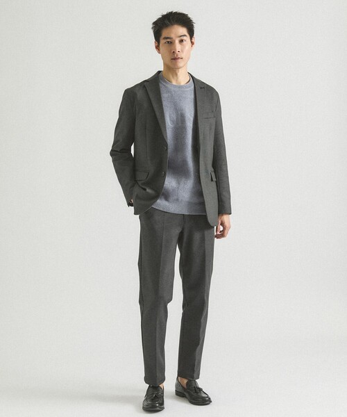 ABAHOUSE GRAY（アバハウスグレイ）の「【セットアップ対応】プレミアム ポンチスラックス（スラックス・メンズ・チャコールグレー/ブラウン/ネイビー・44/46/48/50）」の18枚目の写真