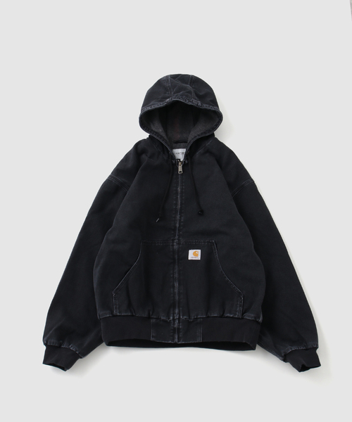 Carhartt WIP（カーハートダブリューアイピー）の「CARHARTT WIP / カーハート ダブリューアイピー OG ACTIVE JACKET（ブルゾン・メンズ・ブラック/ブルー・MEDIUM/LARGE）」の2枚目の写真