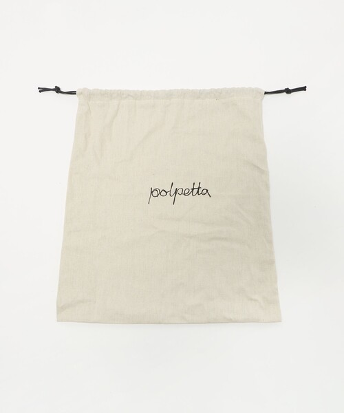 POLPETTA(ポルペッタ)の「【別注】<POLPETTA>TULIPANO/バケットバッグ(ショルダーバッグ・メンズ・ブラック・FREE)」の9枚目の写真