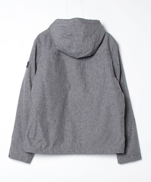 TOMMY HILFIGER（トミーヒルフィガー）の「TOMMY HILFIGER FILLED SOFT SHELL  トミーヒルフィガー テック フーデッドジャケット（ブルゾン・メンズ・グレー系1/ブラック・MEDIUM/LARGE/X-LARGE）」の13枚目の写真