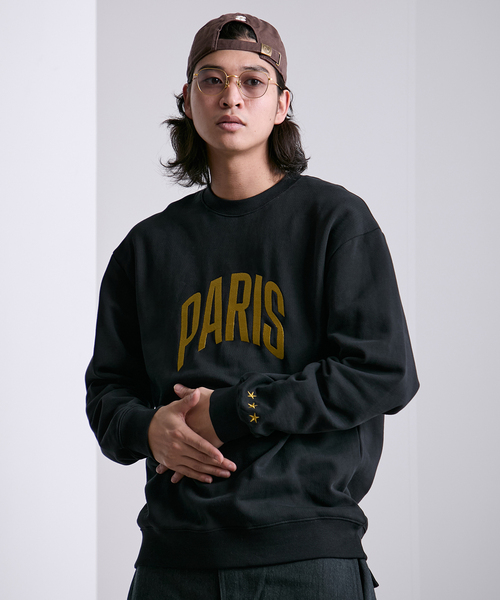 Paris Saint-Germain 】 JP Embroidery Pullover Sweatshirt