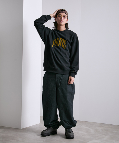 PARIS SAINT-GERMAIN(パリサンジェルマン)の「【Paris Saint-Germain 】 JP Embroidery Pullover Sweatshirt(スウェット・メンズ・ブラック/ネイビー・MEDIUM/LARGE)」の5枚目の写真
