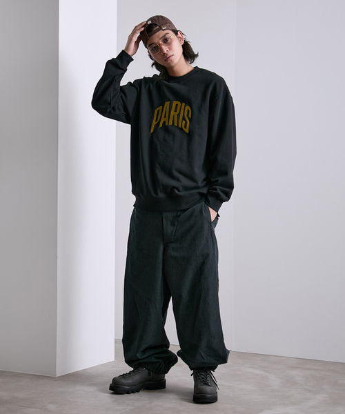 PARIS SAINT-GERMAIN(パリサンジェルマン)の「【Paris Saint-Germain 】 JP Embroidery Pullover Sweatshirt(スウェット・メンズ・ブラック/ネイビー・MEDIUM/LARGE)」の4枚目の写真