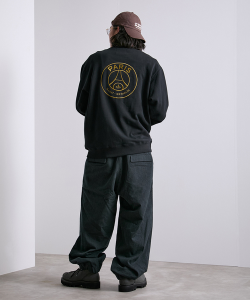PARIS SAINT-GERMAIN(パリサンジェルマン)の「【Paris Saint-Germain 】 JP Embroidery Pullover Sweatshirt(スウェット・メンズ・ブラック/ネイビー・MEDIUM/LARGE)」の3枚目の写真