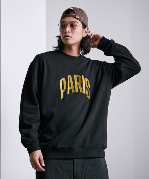 PARIS SAINT-GERMAIN(パリサンジェルマン)の「【Paris Saint-Germain 】 JP Embroidery Pullover Sweatshirt(スウェット・メンズ・ブラック/ネイビー・MEDIUM/LARGE)」の8枚目の写真