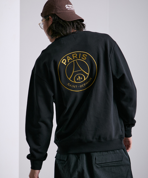 PARIS SAINT-GERMAIN(パリサンジェルマン)の「【Paris Saint-Germain 】 JP Embroidery Pullover Sweatshirt(スウェット・メンズ・ブラック/ネイビー・MEDIUM/LARGE)」の6枚目の写真