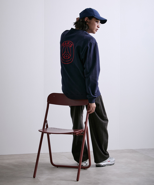 PARIS SAINT-GERMAIN(パリサンジェルマン)の「【Paris Saint-Germain 】 JP Embroidery Pullover Sweatshirt(スウェット・メンズ・ブラック/ネイビー・MEDIUM/LARGE)」の21枚目の写真