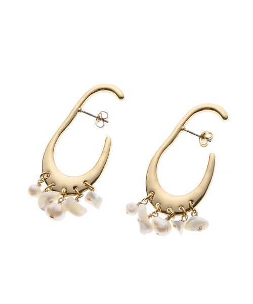 Ungrid（アングリッド）の「パールミックスコンビピアス（ピアス（両耳用）・レディース・ゴールド/シルバー・FREE）」の10枚目の写真