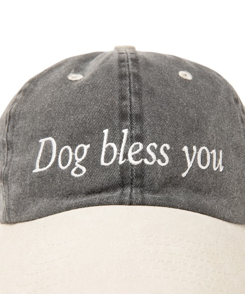 ROTTWEILER（ロットワイラー）の「DOG BLESS CAP（キャップ・メンズ・ブラック/ベージュ・ONE SIZE）」の4枚目の写真