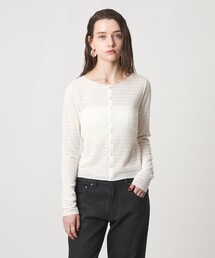 <ASTRAET>レース カットソーカーディガン