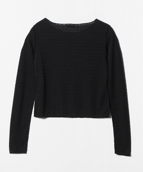 ASTRAET(アストラット)の「<ASTRAET>レース カットソーカーディガン(Tシャツ/カットソー・レディース・ブラック/ホワイト・FREE)」の15枚目の写真