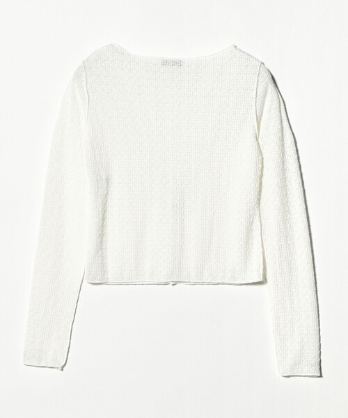 ASTRAET(アストラット)の「<ASTRAET>レース カットソーカーディガン(Tシャツ/カットソー・レディース・ブラック/ホワイト・FREE)」の20枚目の写真
