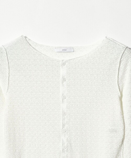 ASTRAET(アストラット)の「<ASTRAET>レース カットソーカーディガン(Tシャツ/カットソー・レディース・ブラック/ホワイト・FREE)」の21枚目の写真