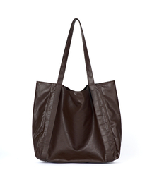 HAH ARCHIVE（ハーアーカイブ）の「[WITH STALKERS] 2ウェイフォーレザーショルダーバッグ (ブラウン)（ショルダーバッグ）」