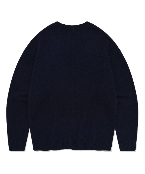 COVERNAT(カバーナット)の「ミドルCロゴクルーネックニットネイビー(ニット/セーター・レディース・その他・LARGE/MEDIUM/X-LARGE/X-SMALL/SMALL/XX-LARGE)」の2枚目の写真