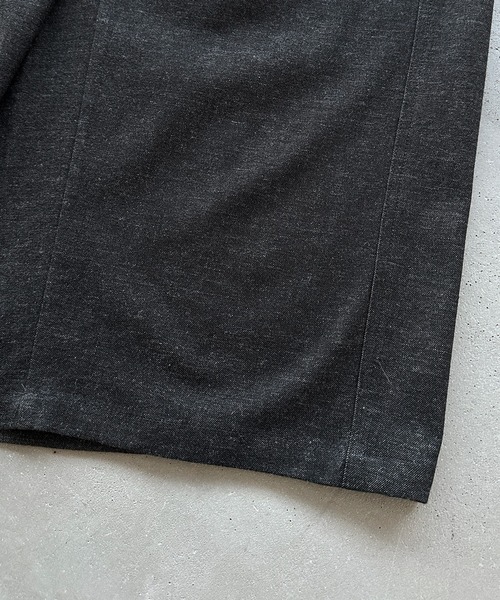 kutir（クティール）の「STUDS BARREL RACK WOOL LIKE SLACKS／スタッズバレルレックウールライクスラックス（スラックス・メンズ・チャコールグレー/ブラウン・SMALL/LARGE/MEDIUM）」の22枚目の写真