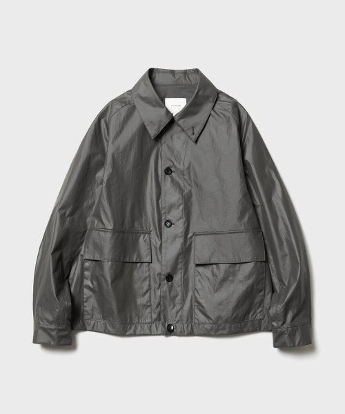 22SS COATED NYLON JACKET (BROWN)