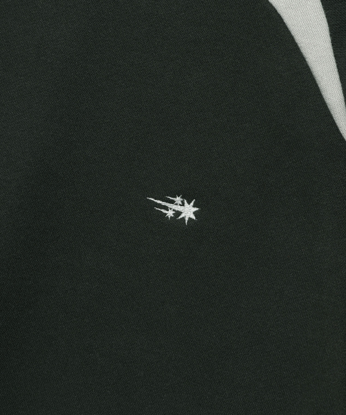 NICE GHOST CLUB(ナイスゴーストクラブ)の「SPORTY LINE SWEATSHIRTS_BLACK(NG2EFUM440A)(スウェット・レディース・ブラック・SMALL/MEDIUM/LARGE)」の4枚目の写真