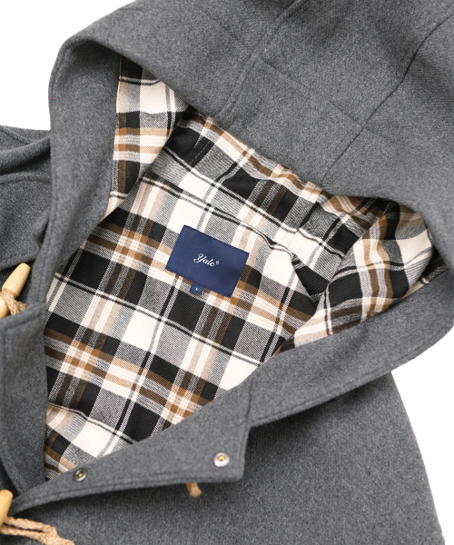 YALE(イェール)の「ウールブレンドロングダッフルコート_グレー(チェスターコート・レディース・その他・SMALL/MEDIUM/LARGE/X-LARGE)」の5枚目の写真