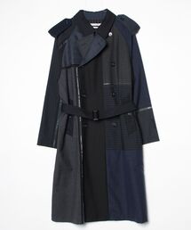 Children of the discordance | Children of the discordance / NY VINTAGE WOOL PATCH TRENCH COAT / COTDNYCO-703(トレンチコート)