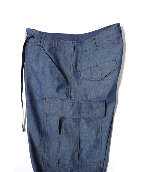 HORLISUN（ホーリーサン）の「Keystone Chambray Cargo Pants Light Blue（その他パンツ・レディース・その他・SMALL/MEDIUM/LARGE）」の4枚目の写真