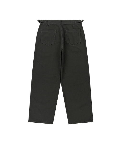 ENDOOR(エンドア)の「Washed heavy chino pants (dark gray)(その他パンツ・メンズ・その他・1/2/3)」の4枚目の写真