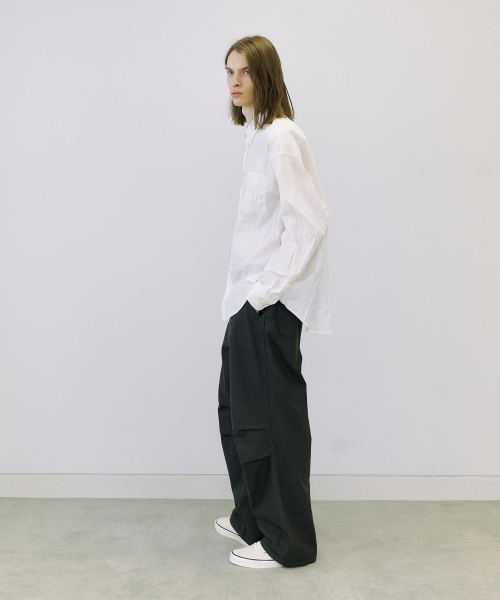 ENDOOR(エンドア)の「Washed heavy chino pants (dark gray)(その他パンツ・メンズ・その他・1/2/3)」の2枚目の写真