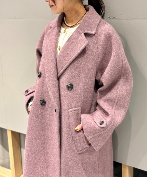 LOVELESS（ラブレス）の「シャギーボンディングオーバーサイズコート