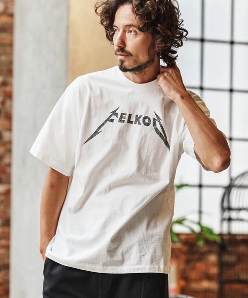 mt10142-Pigmented Print Tee Tシャツ(F26S260)