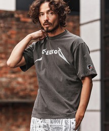 felkod（フィルコッド）の「mt10142-Pigmented Print Tee Tシャツ(F26S260)（Tシャツ/カットソー）」