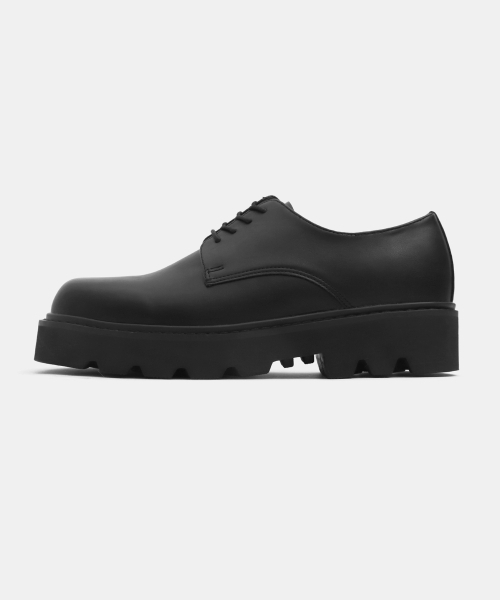 WETHEROAD（ウィーザロード）の「WTRD1203 CLIFF 4HOLE DERBY SHOES BALCK [230~290MM]（ドレスシューズ・メンズ・その他・23.5cm/23cm/24cm/24.5cm/25cm/25.5cm/26cm/26.5cm/27cm/27.5cm/28cm/28.5cm/29cm）」の3枚目の写真
