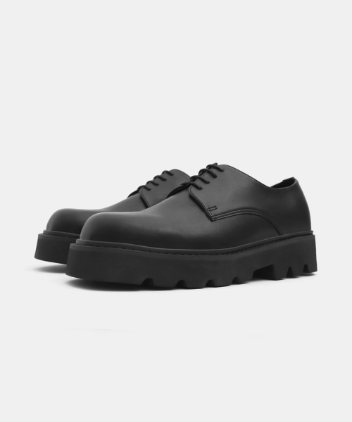 WETHEROAD（ウィーザロード）の「WTRD1203 CLIFF 4HOLE DERBY SHOES BALCK [230~290MM]（ドレスシューズ・メンズ・その他・23.5cm/23cm/24cm/24.5cm/25cm/25.5cm/26cm/26.5cm/27cm/27.5cm/28cm/28.5cm/29cm）」の5枚目の写真